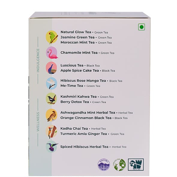 Assorted selection of teas